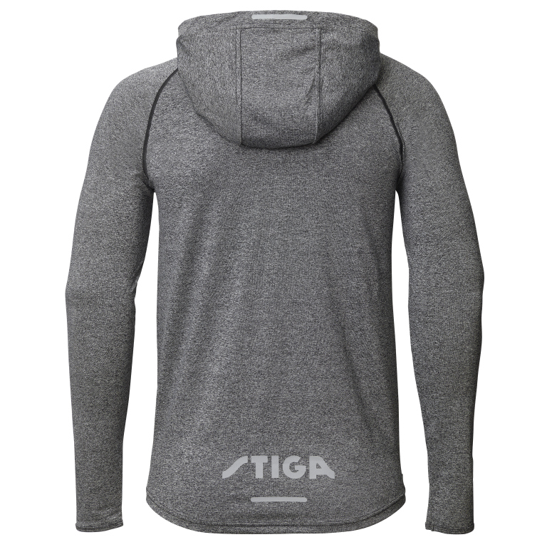 Stiga Hoodshirt Ambition grau