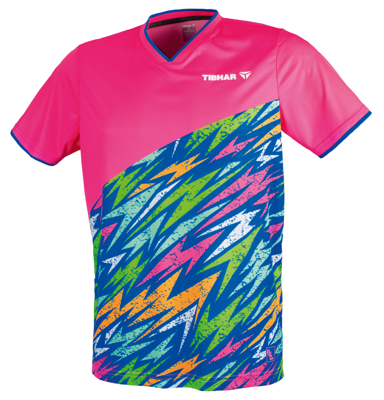 Tibhar TT-Shirt L2 Underbrush pink/royal