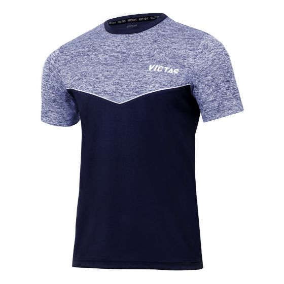 Victas V-TShirt 213 navy/melange