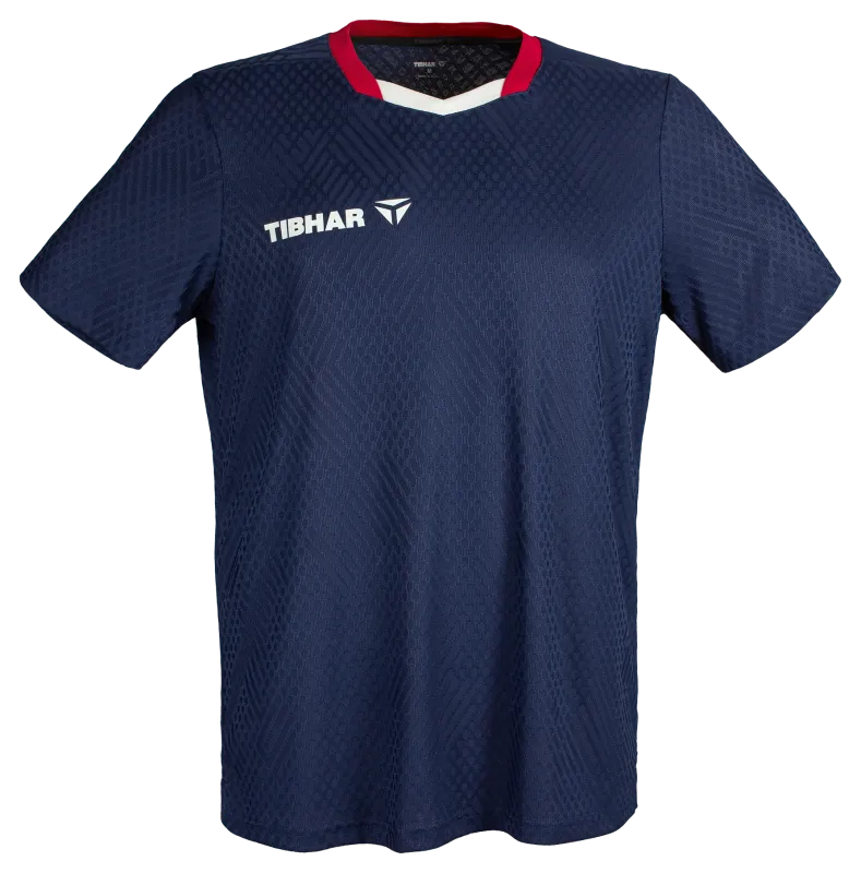 Tibhar Hemd Osmium France marine