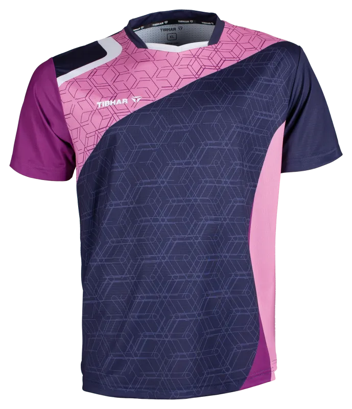 Tibhar TT-Shirt Sol marine/pink