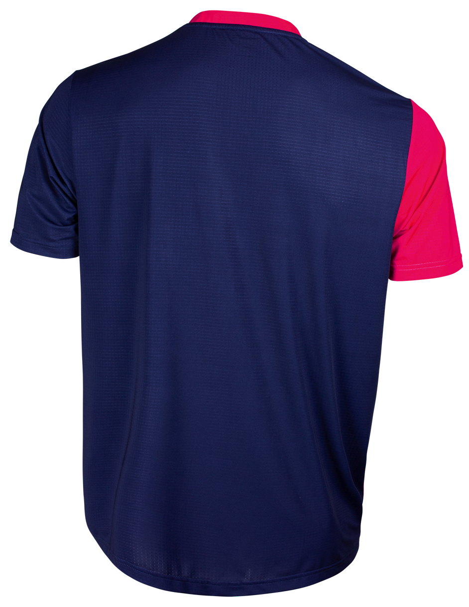 Tibhar TT-Shirt Azur pink/dunkelblau
