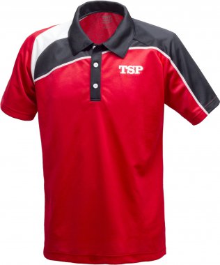 TSP Hemd Akemi rot/schwarz/weiß