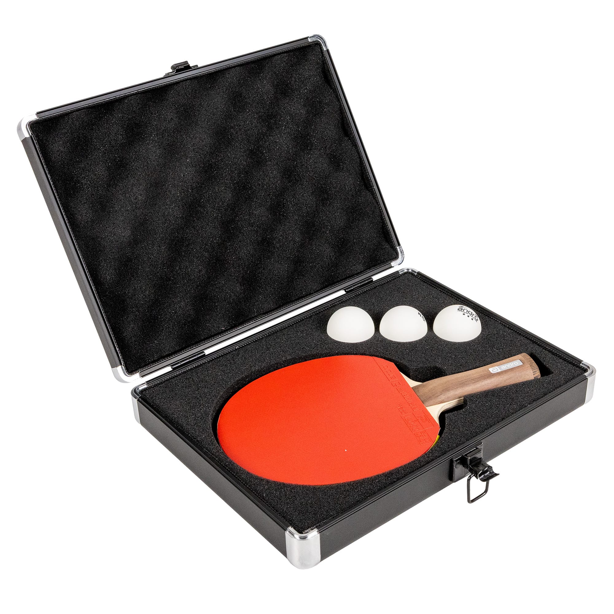 andro Alu Case Single schwarz