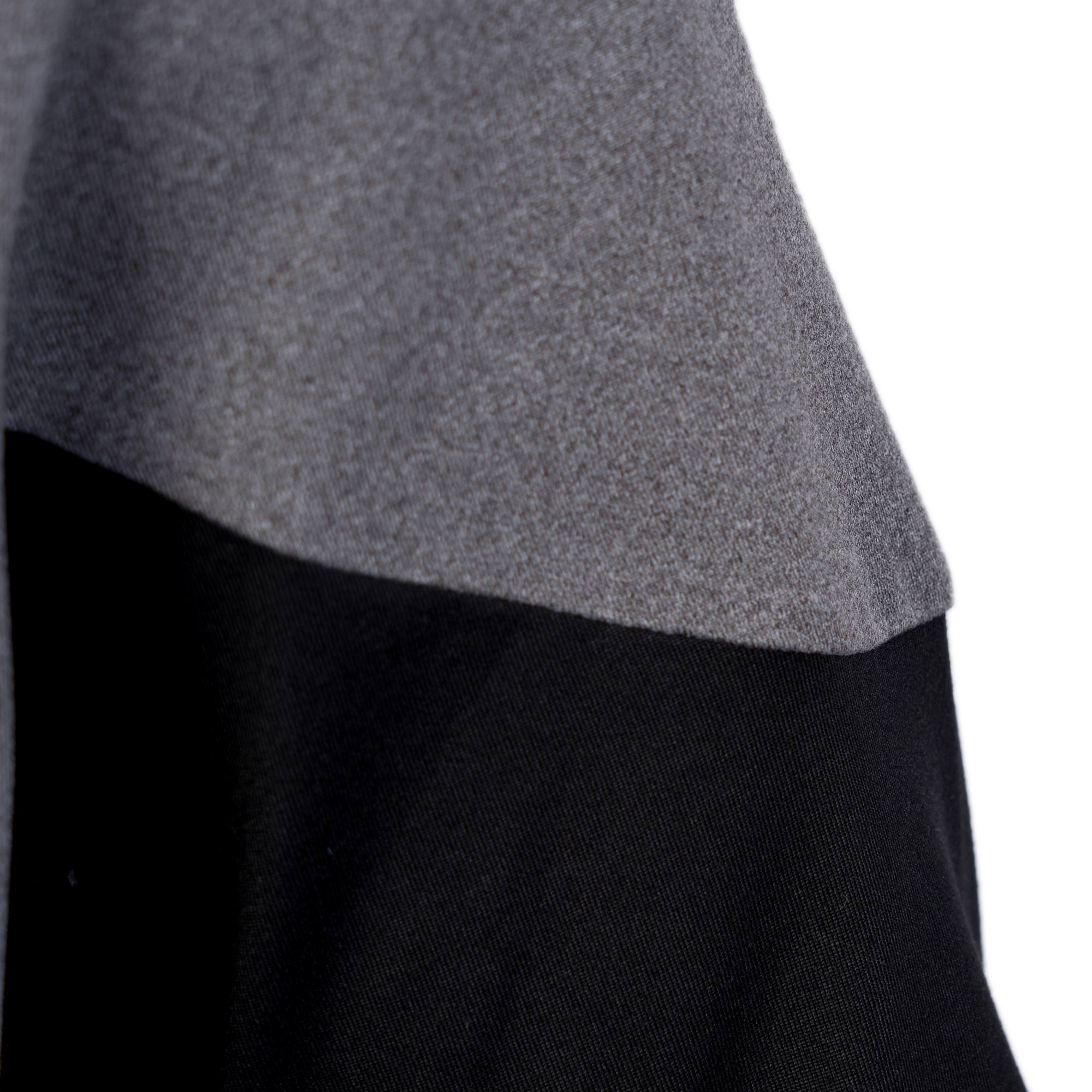 andro Longsleeve Ivers grau/schwarz