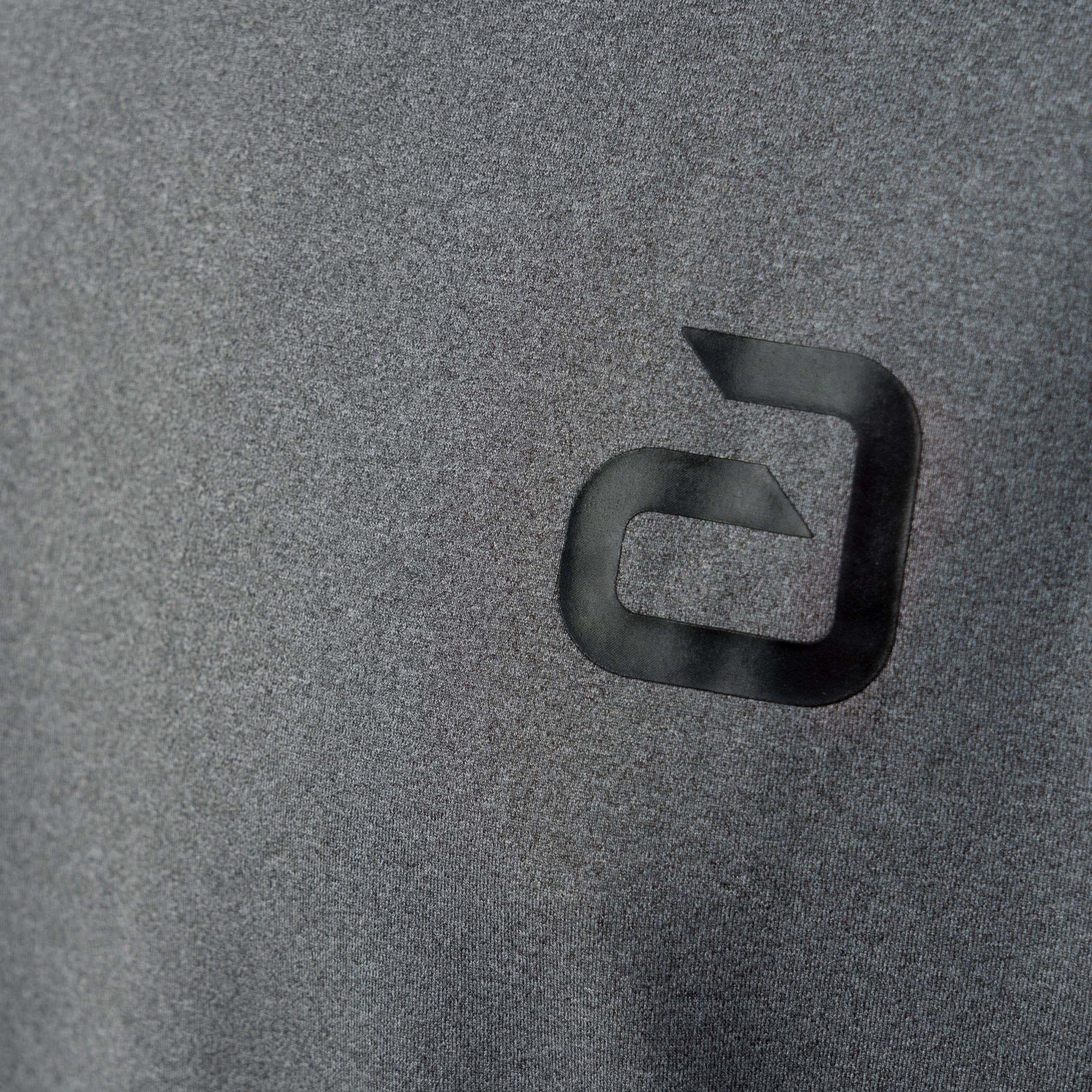 andro Longsleeve Ivers grau/schwarz