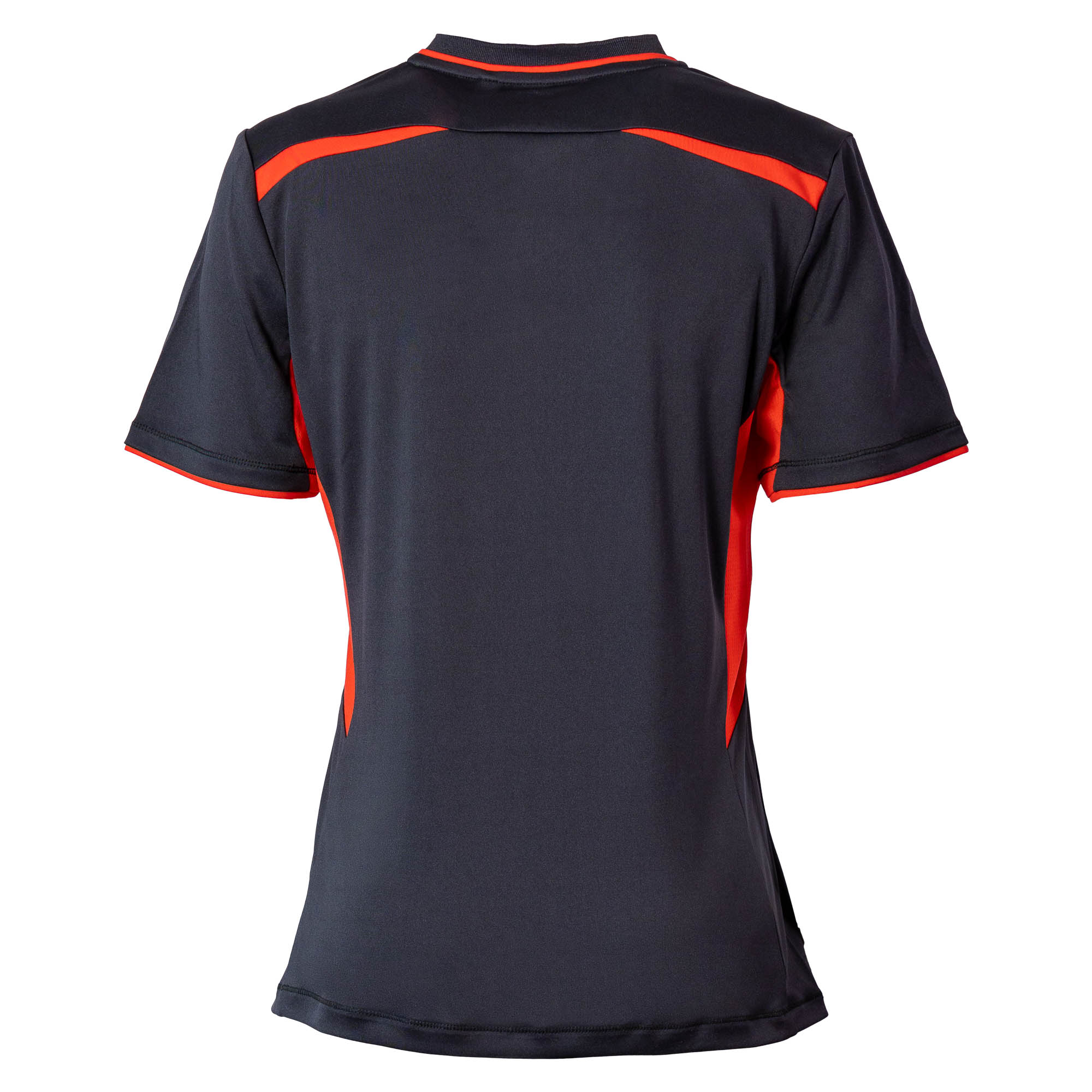 andro Shirt Women Lanton schwarz/rot