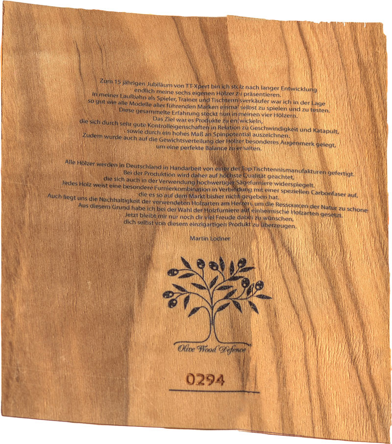Holz Olive Wood Def by Martin Lodner