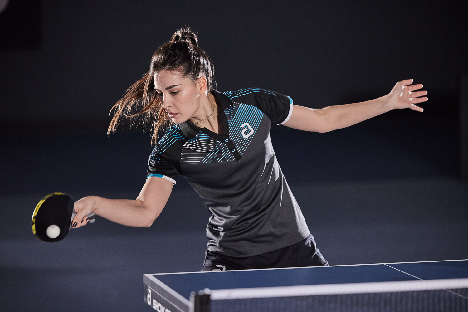 andro Shirt Avos Women grau/blau