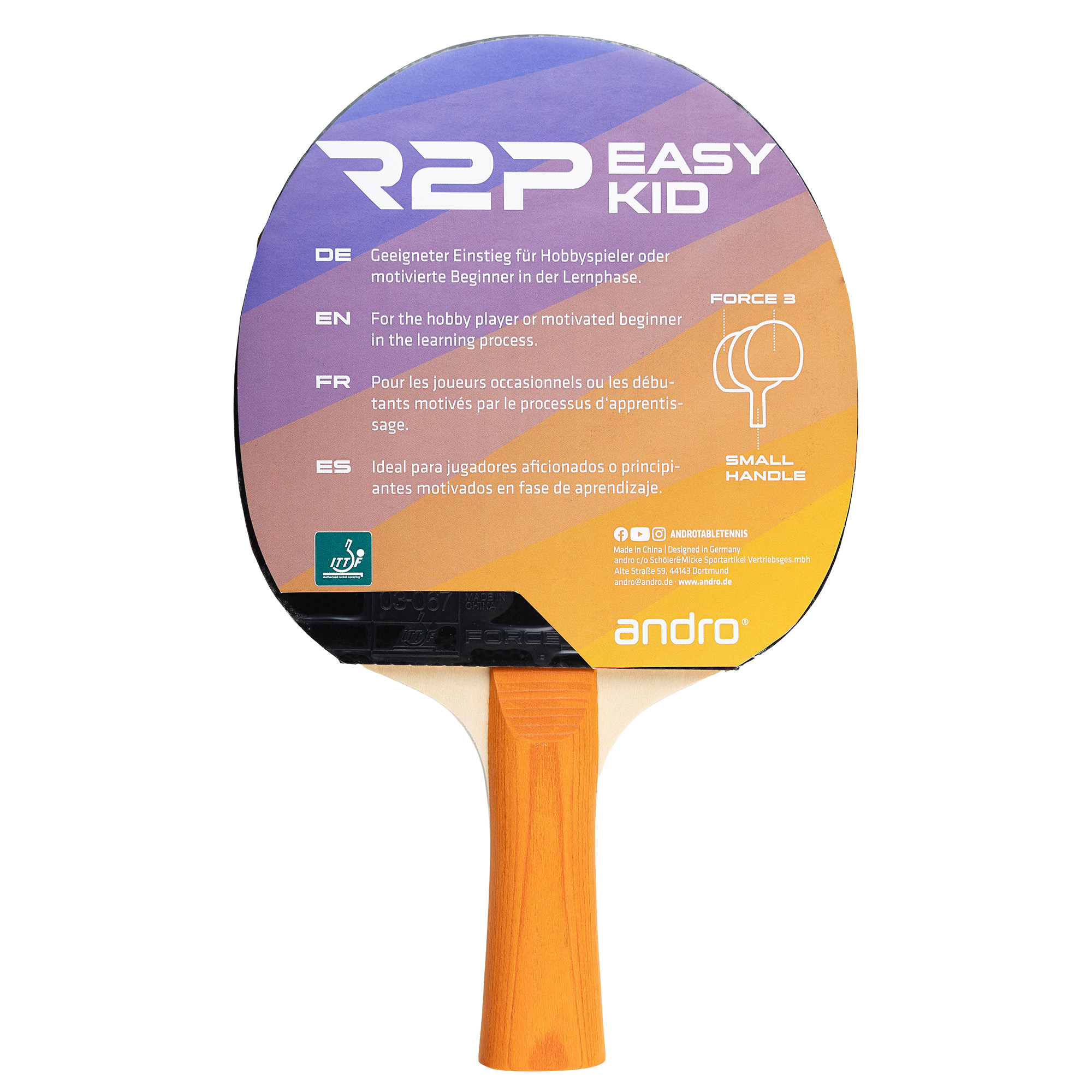 andro Schläger Ready 2 Play Easy Kid
