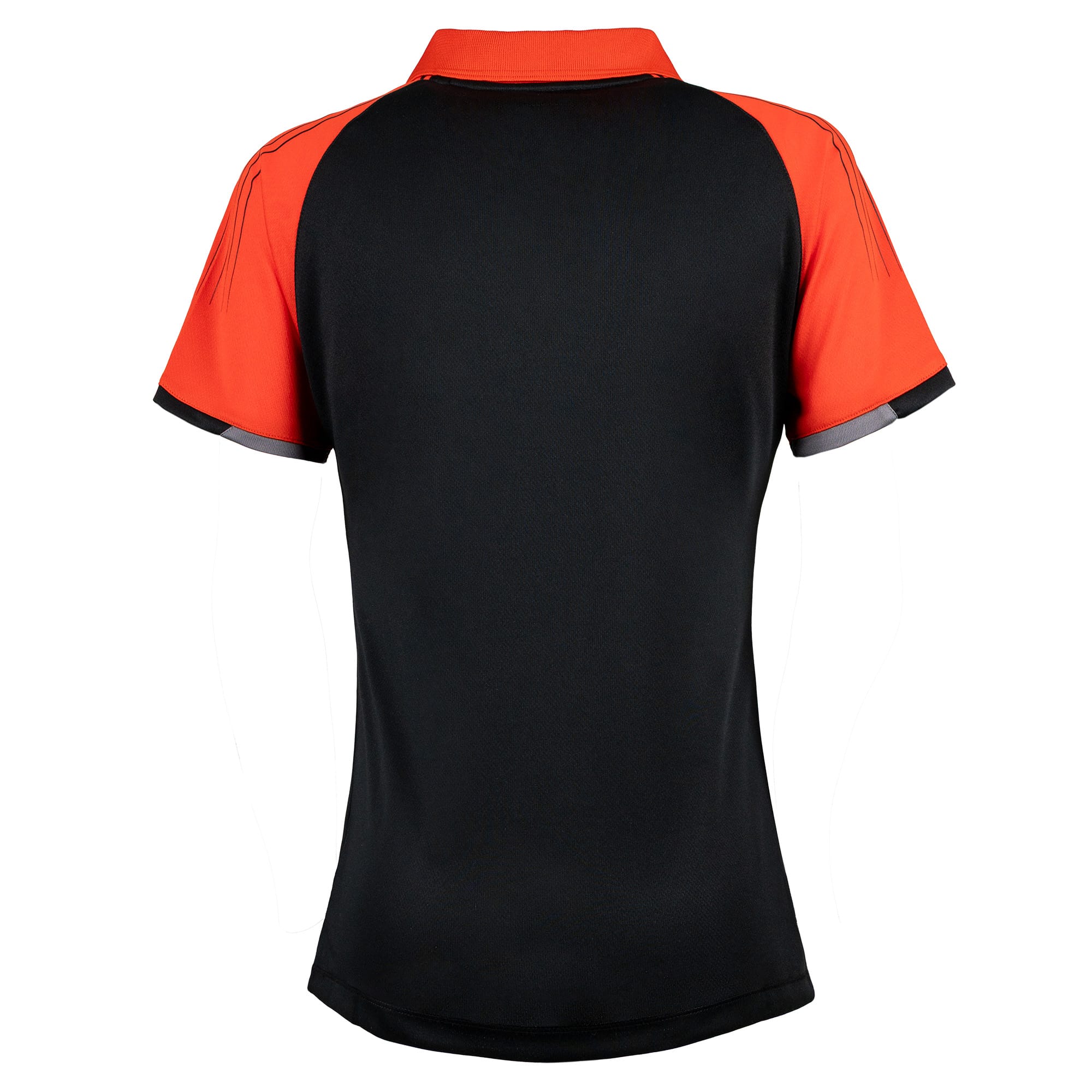 andro Shirt Avos Women schwarz/rot