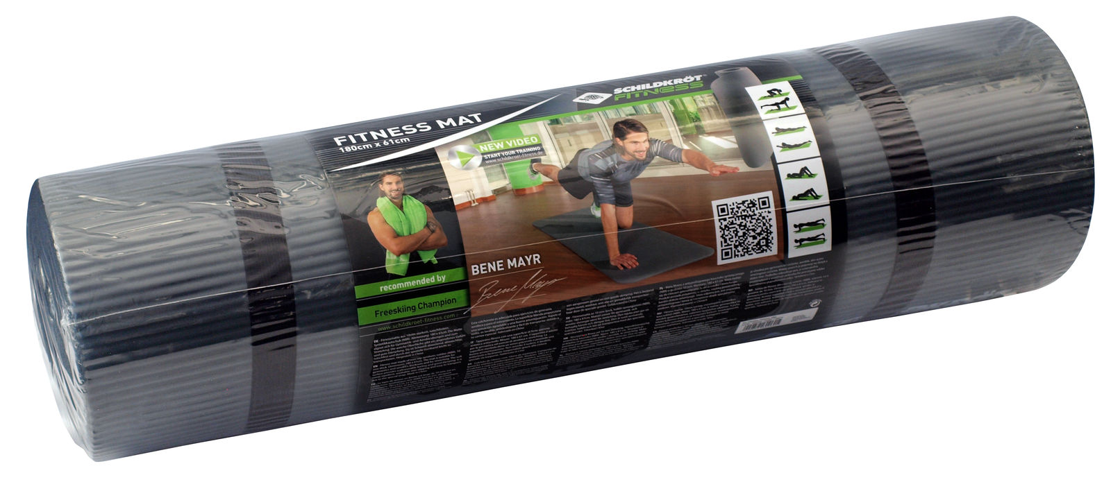 Donic/Schildkröt Fitnessmatte mit Tragegurt