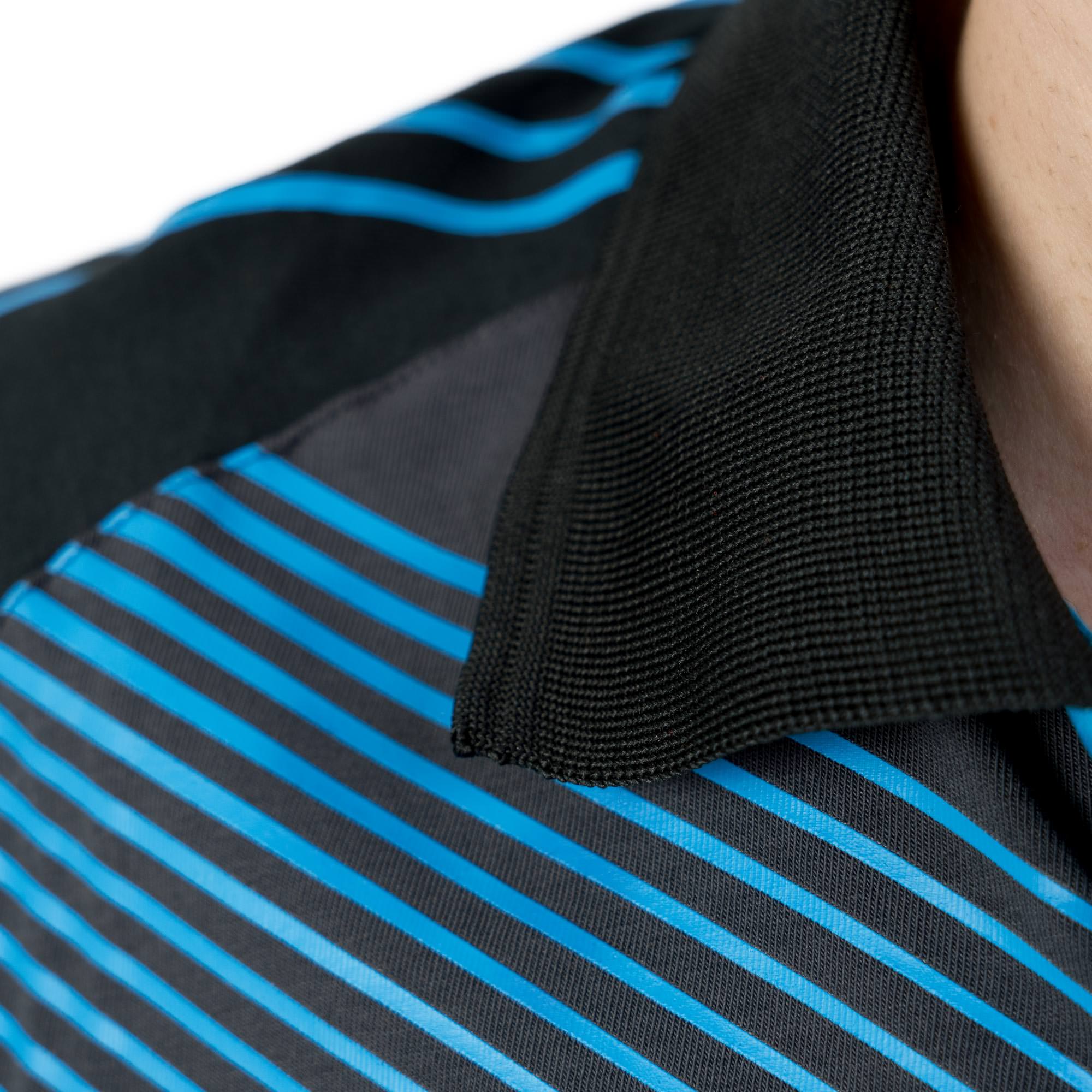 andro Shirt Avos Baumwolle grau/blau