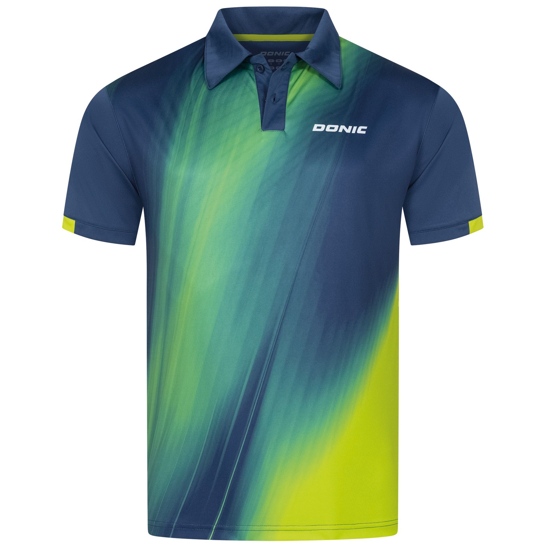 Donic Poloshirt Fire marine-lime